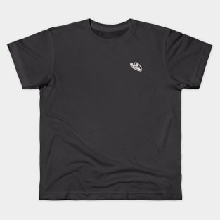 Chickadee Birding crest design Kids T-Shirt